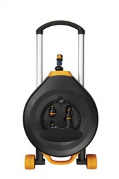 Tömlőkocsi szett, kerekekkel, automata, 20 m tömlővel, FISKARS "Comfort", XL